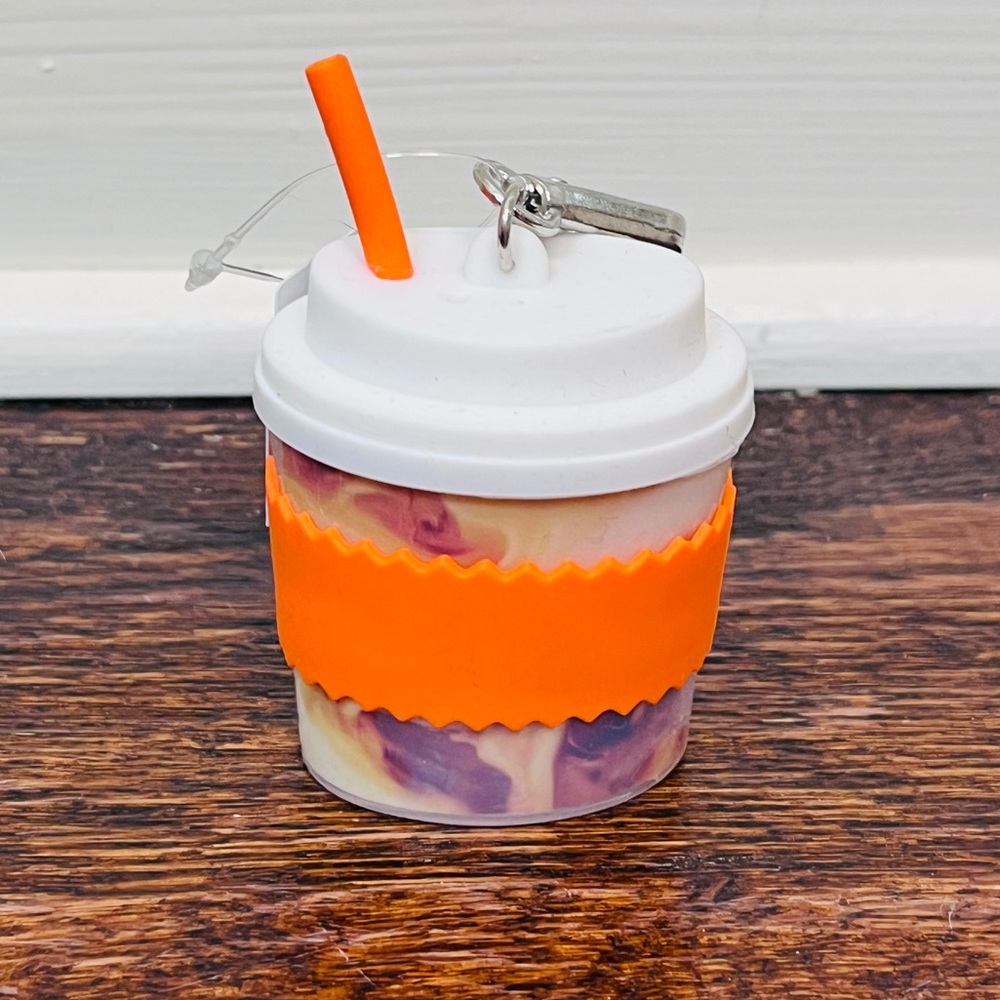 BATH & BODY WORKS Halloween Coffee Iced Latte Silicone Pocketbac Cover NWT - Picture 3 of 5